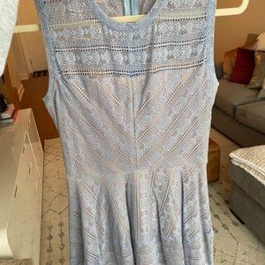 BCBG Blue Lace Dress